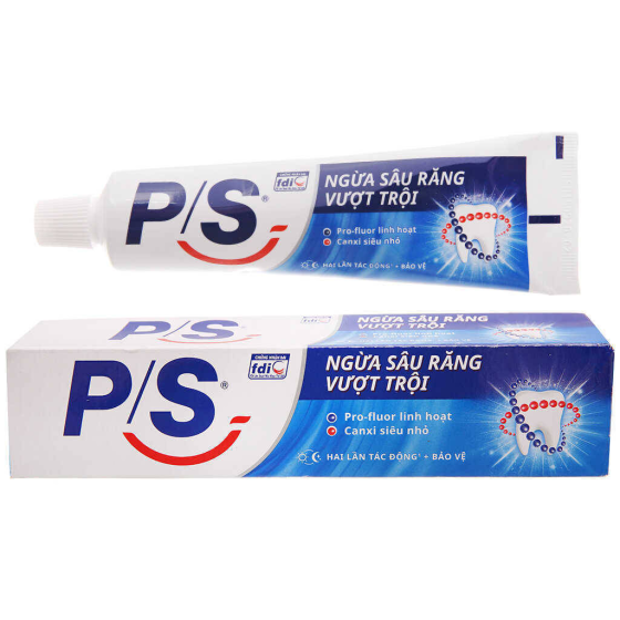 PS Kem Đánh Răng Ngừa Sâu Răng Vượt Trội 180g