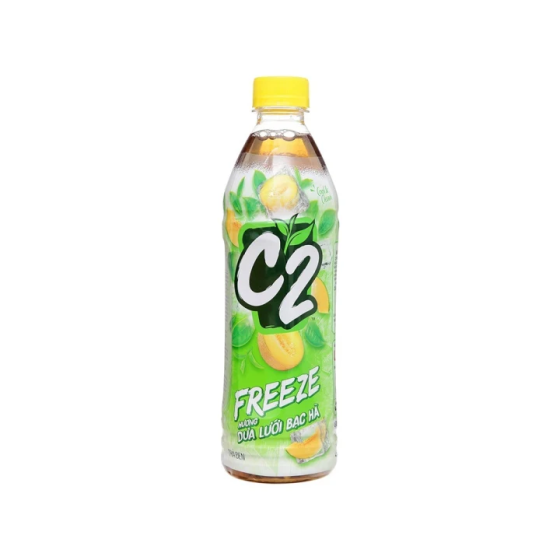 C2 Dưa Lưới Bạc Hà 445ml