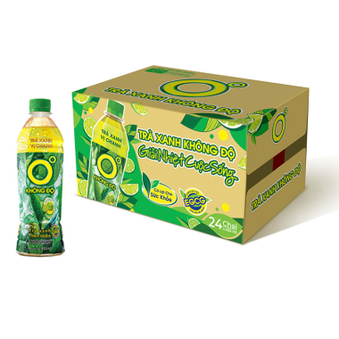 Trà Xanh Chanh Pet 455ml