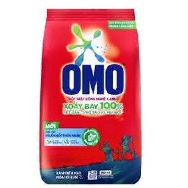 OMO Bột Giặt Đỏ Hương Thơm Mát 770g/18 gói
