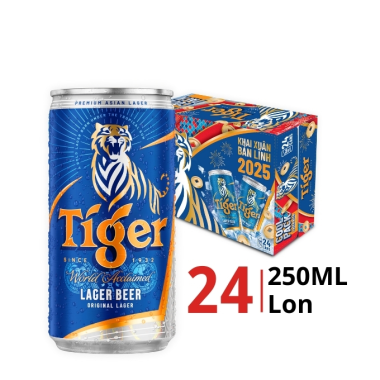 Bia Tiger Lon 250ml