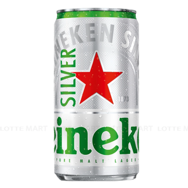 Bia Heineken Silver Lon - 250ml