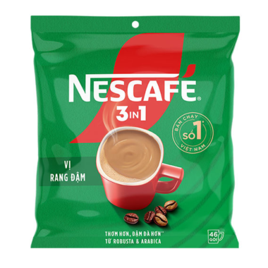 NESCAFE Xanh Bịch 14 Vị Rang Đậm