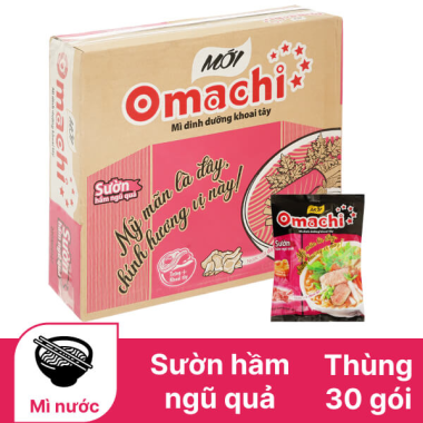 Mì Omachi Sườn 30 gói x 80gr
